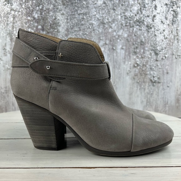 467HQBO Rag and Bone Harrow heel ankle booties 39.5